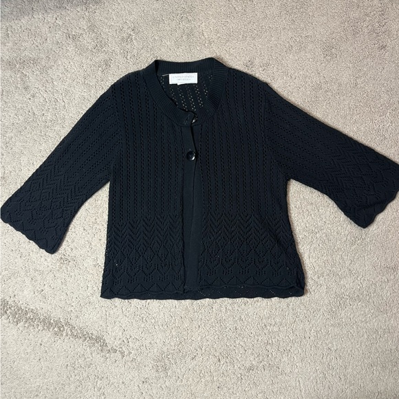 United States black mesh sweater - Picture 10 of 12